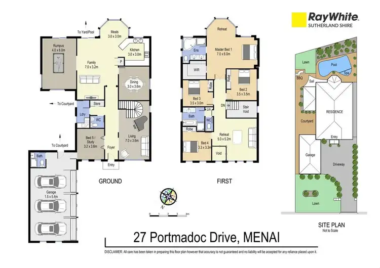 Floorplan of Homely house listing, 27 Portmadoc Drive, Menai NSW 2234