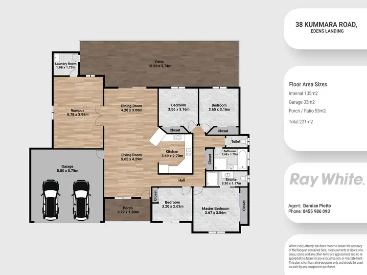 Floorplan of Homely house listing, 38 Kummara Road, Edens Landing QLD 4207
