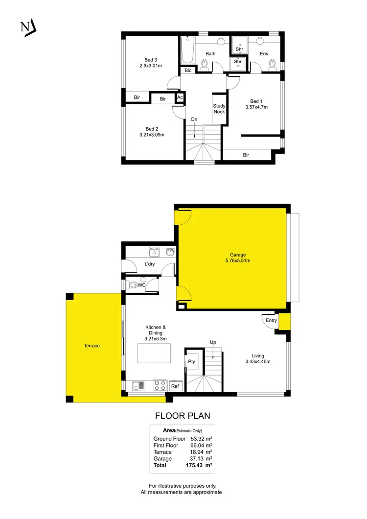 Floorplan of Homely house listing, 543B Anzac Highway, Glenelg North SA 5045