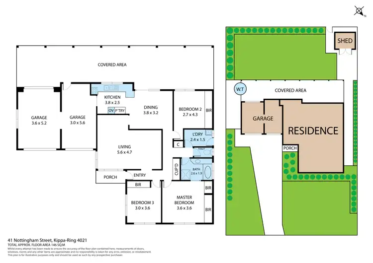 Floorplan of Homely house listing, 41 Nottingham Street, Kippa-Ring QLD 4021