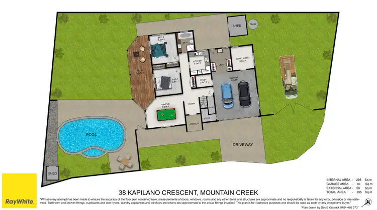 Floorplan of Homely house listing, 38 Kapilano Crescent, Mountain Creek QLD 4557