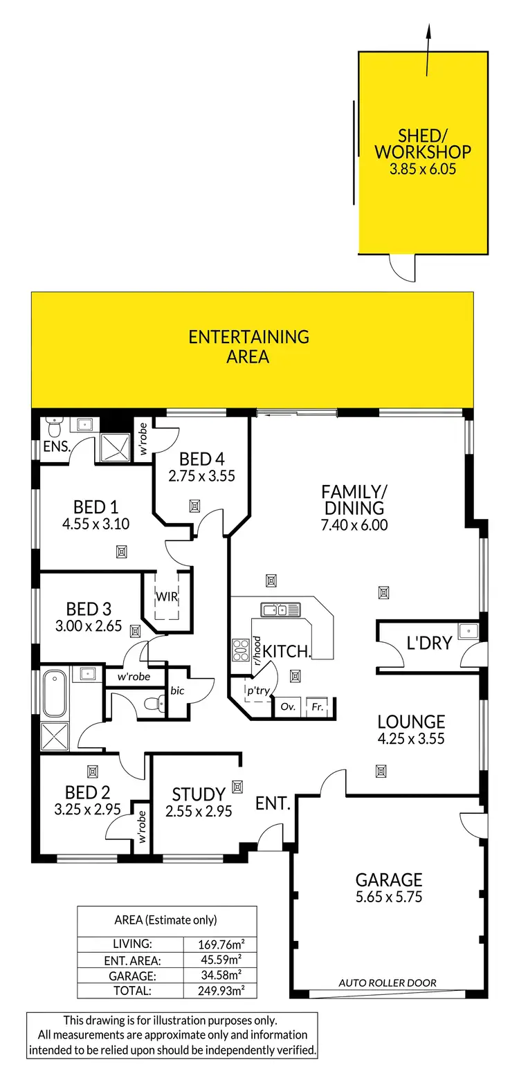 Floorplan of Homely house listing, 129 Hanson Road, Woodville North SA 5012