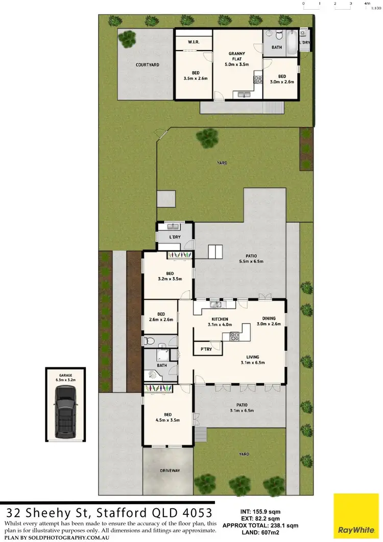 Floorplan of Homely house listing, 32 Sheehy Street, Stafford QLD 4053