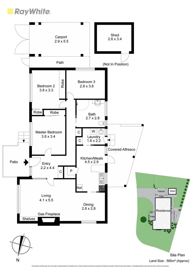 Floorplan of Homely house listing, 32 Derna Crescent, Frankston VIC 3199