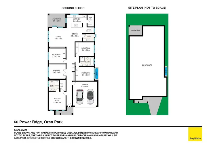 Floorplan of Homely house listing, 66 Power Ridge, Oran Park NSW 2570