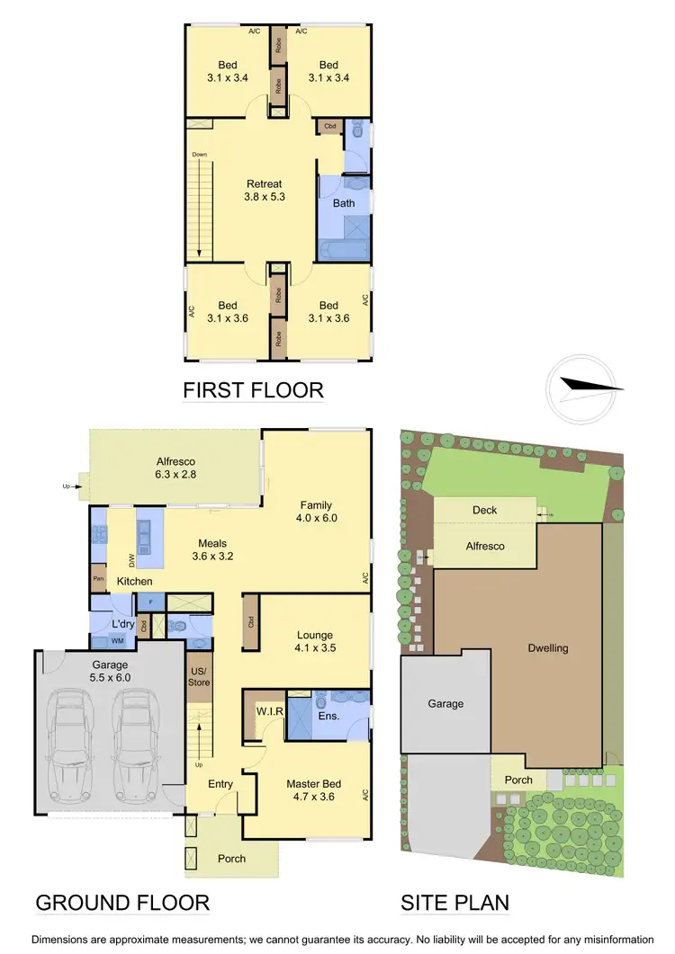 Floorplan of Homely townhouse listing, 7 Muyan Circuit, Burwood VIC 3125