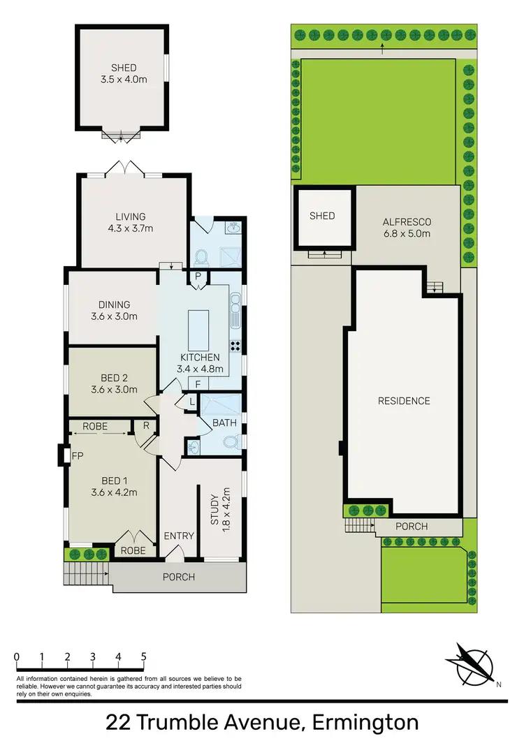 Floorplan of Homely house listing, 22 Trumble Avenue, Ermington NSW 2115