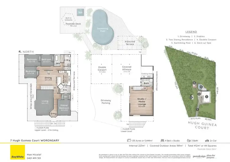 Floorplan of Homely house listing, 7 Hugh Guinea Court, Worongary QLD 4213