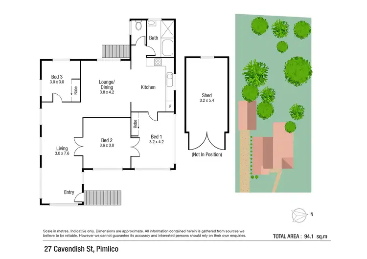 Floorplan of Homely house listing, 27 Cavendish Street, Pimlico QLD 4812