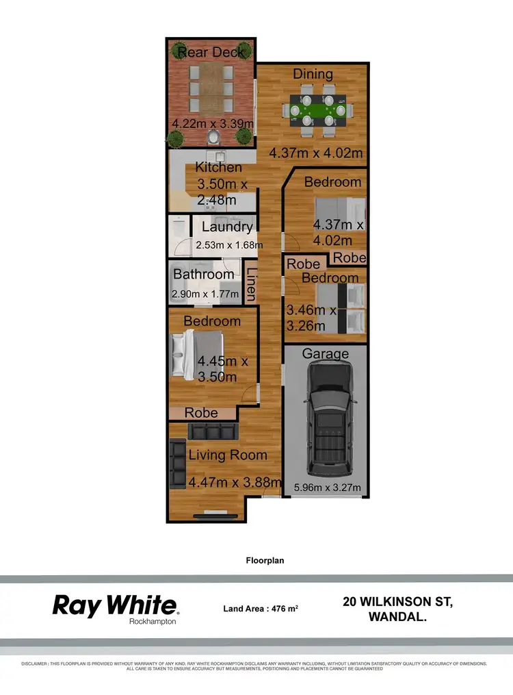 Floorplan of Homely house listing, 20 Wilkinson Street, Wandal QLD 4700