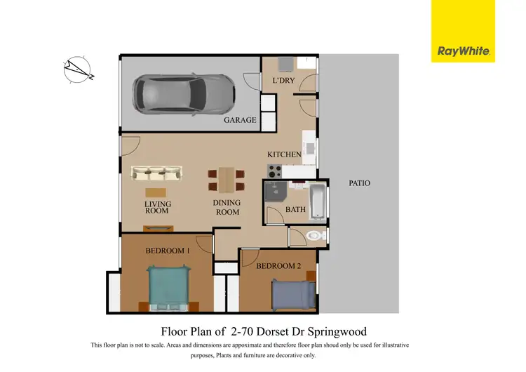 Floorplan of Homely house listing, 2/70 Dorset Drive, Rochedale South QLD 4123