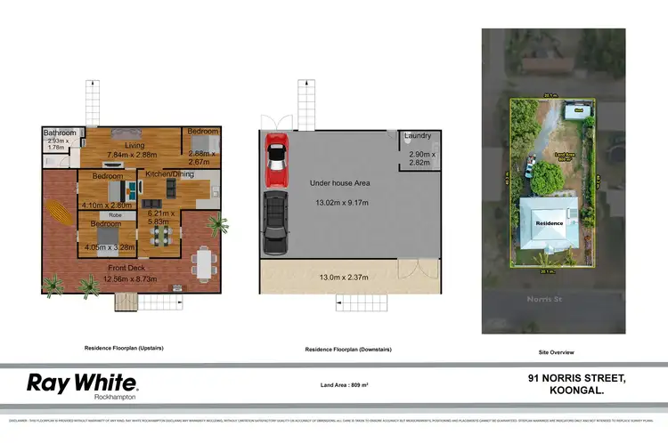 Floorplan of Homely house listing, 91 Norris Street, Koongal QLD 4701