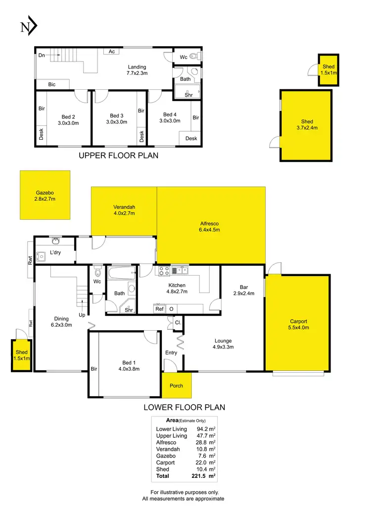 Floorplan of Homely house listing, 10 Canino Drive, Kidman Park SA 5025