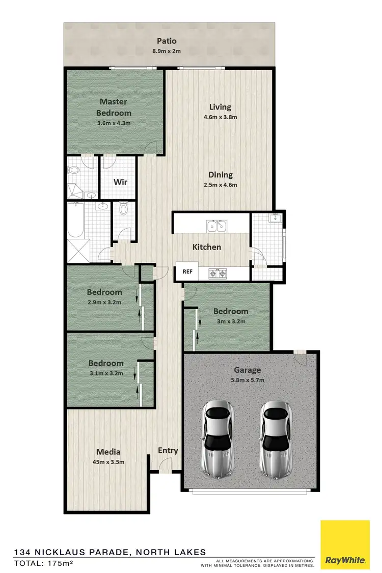 Floorplan of Homely house listing, 134 Nicklaus Parade, North Lakes QLD 4509
