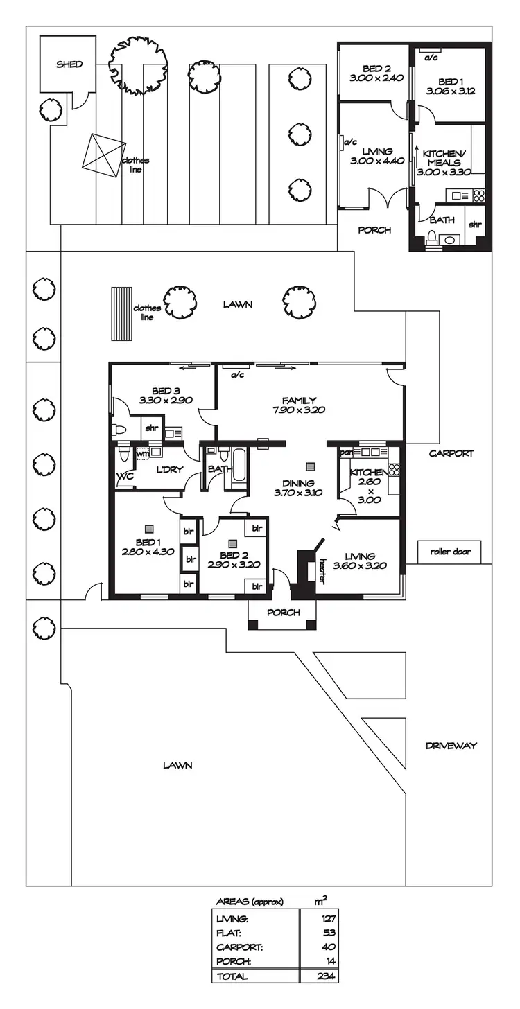 Floorplan of Homely house listing, 3 Turnbull Road, Enfield SA 5085