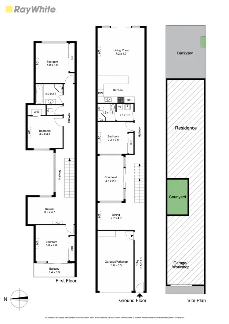 Floorplan of Homely townhouse listing, 3/22 Burns Avenue, Clayton South VIC 3169