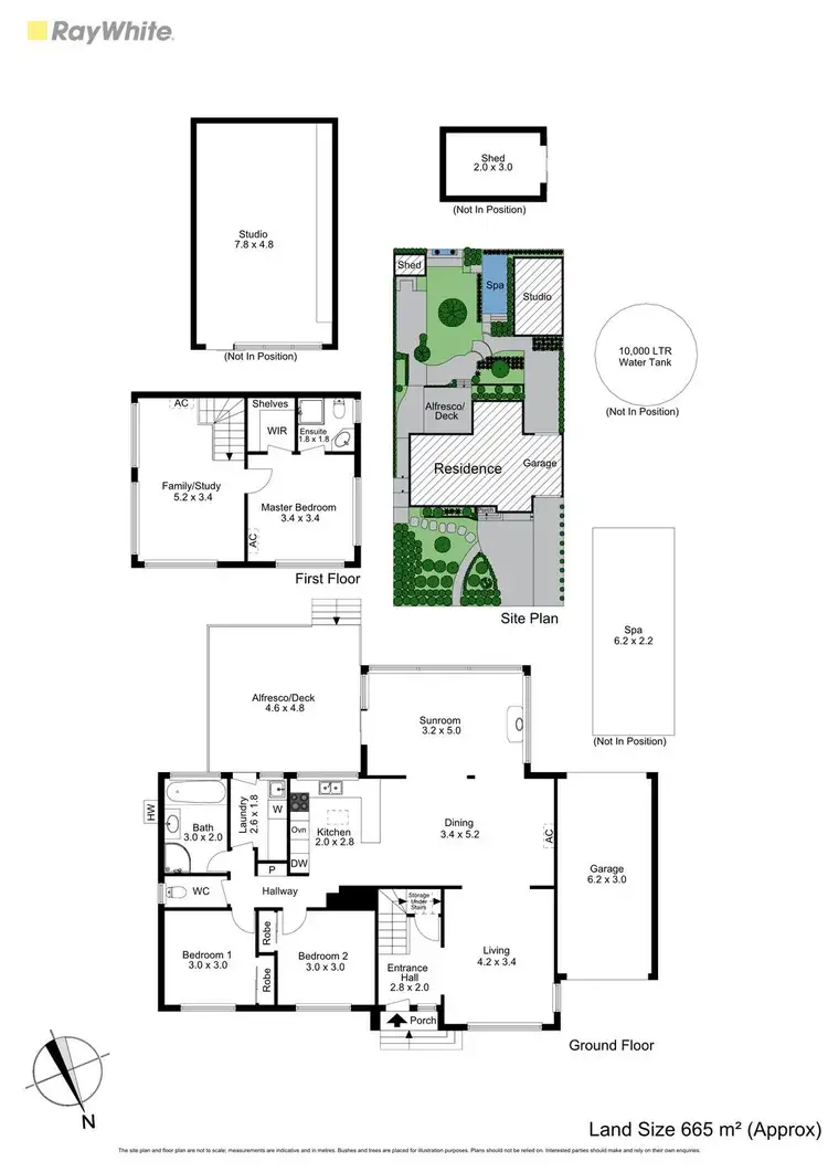 Floorplan of Homely house listing, 208 Heatherhill Road, Frankston VIC 3199
