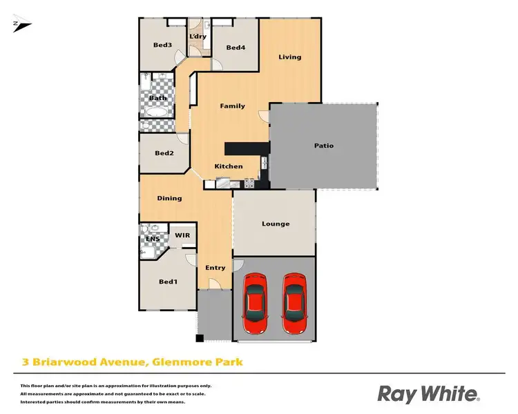 Floorplan of Homely house listing, 3 Briarwood Avenue, Glenmore Park NSW 2745