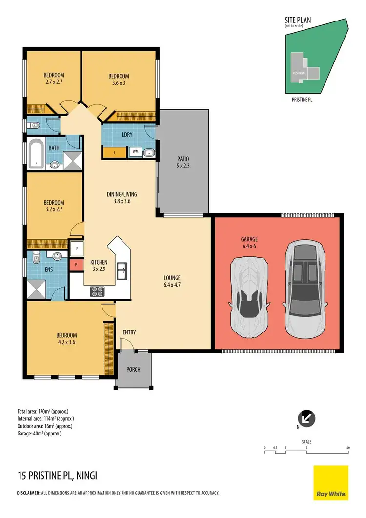 Floorplan of Homely house listing, 15 Pristine Place, Ningi QLD 4511