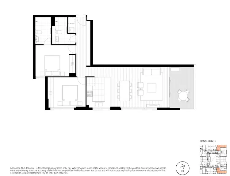 Floorplan of Homely apartment listing, 301/10-14 Carinya Street, Blacktown NSW 2148