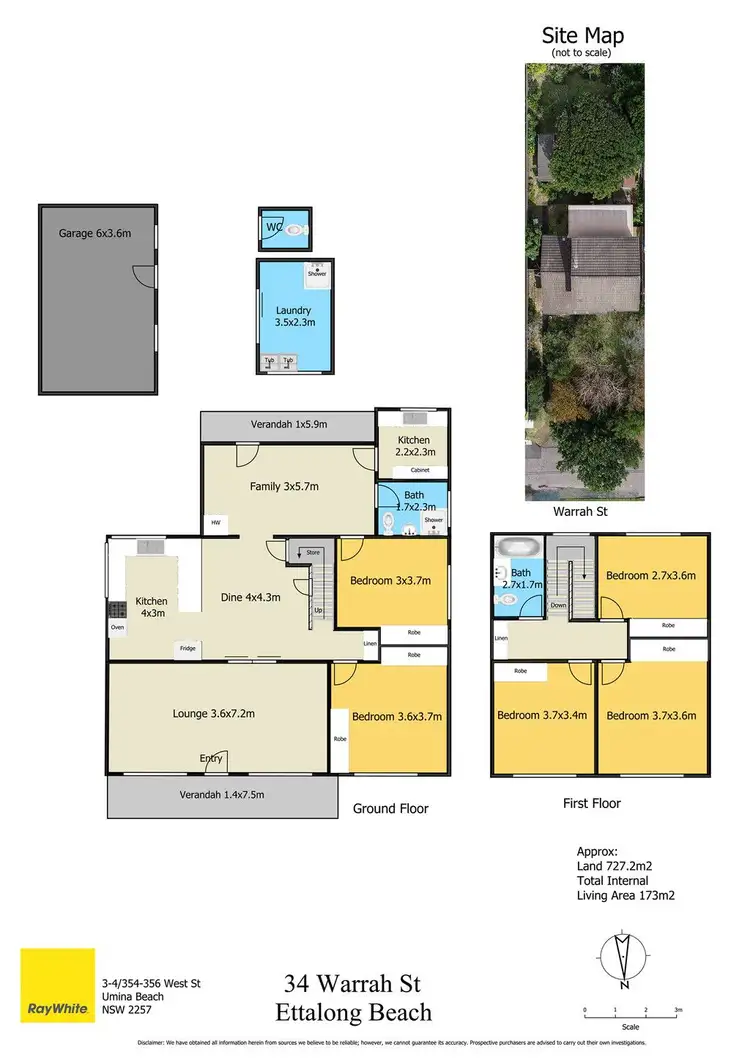 Floorplan of Homely house listing, 34 Warrah Street, Ettalong Beach NSW 2257