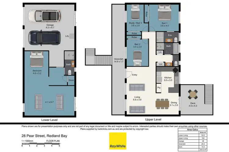 Floorplan of Homely house listing, 28 Pear Street, Redland Bay QLD 4165