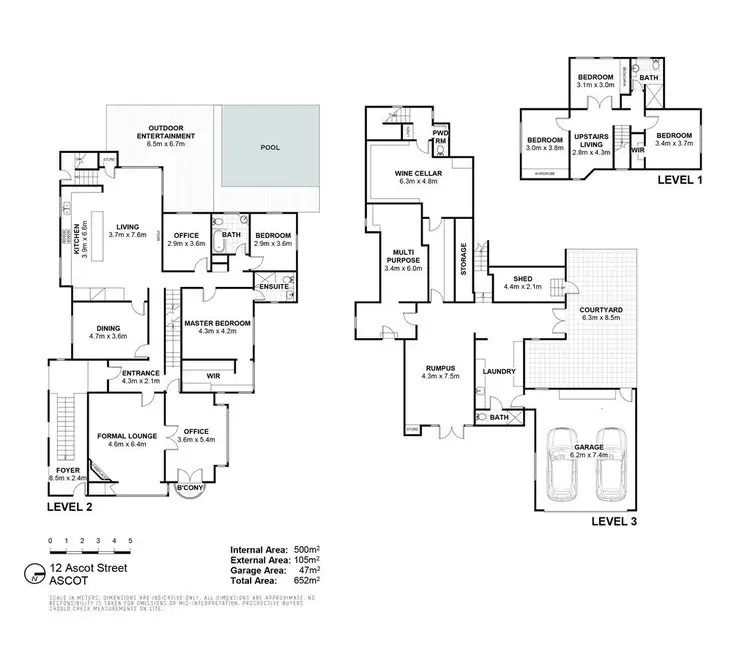 Floorplan of Homely house listing, 12 Ascot Street, Ascot QLD 4007