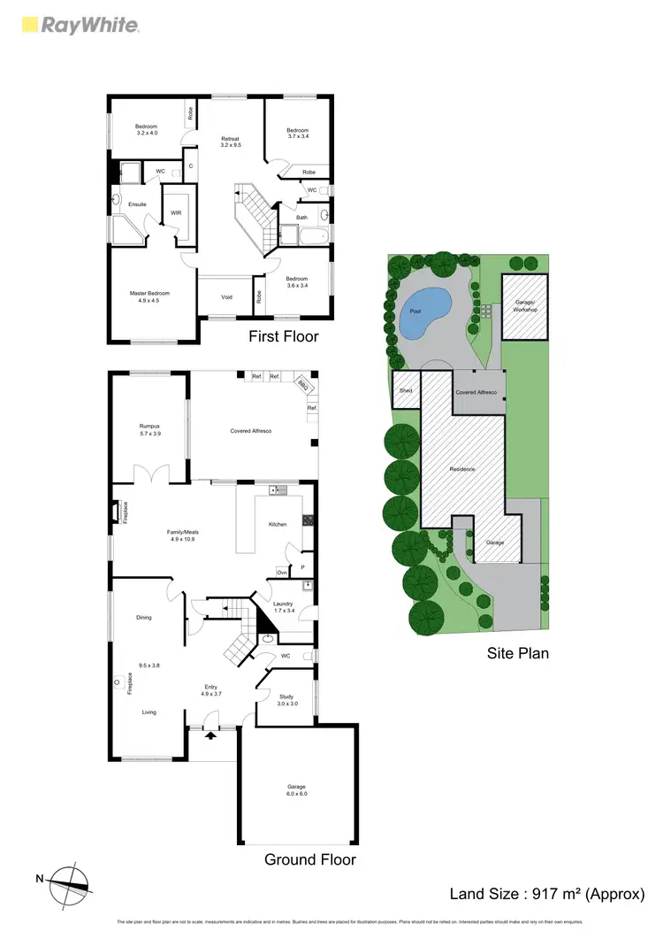 Floorplan of Homely house listing, 10 Woolmer Court, Frankston South VIC 3199