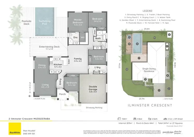 Floorplan of Homely house listing, 2 Ilminster Crescent, Mudgeeraba QLD 4213
