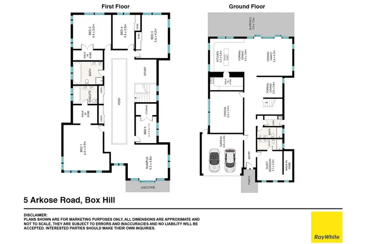 Floorplan of Homely house listing, 5 Arkose Road, Box Hill NSW 2765