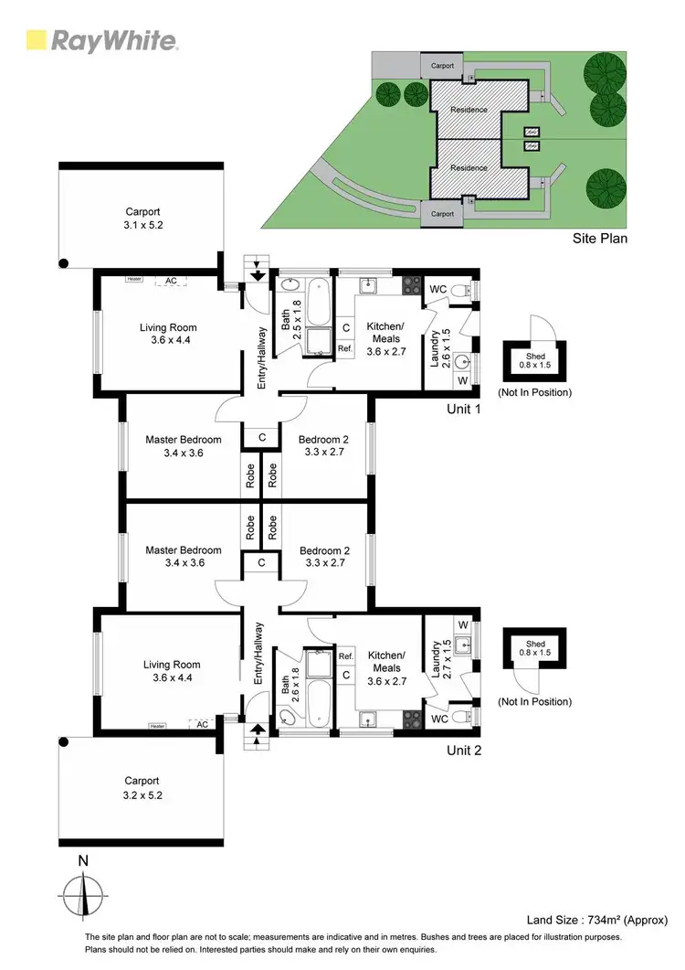 Floorplan of Homely house listing, 1&2,10 Ropley Grange, Frankston VIC 3199