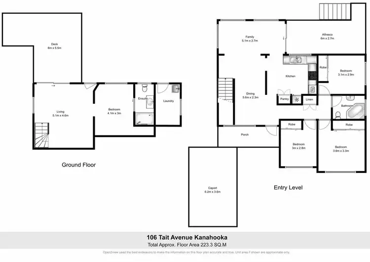 Floorplan of Homely house listing, 106 Tait Avenue, Kanahooka NSW 2530