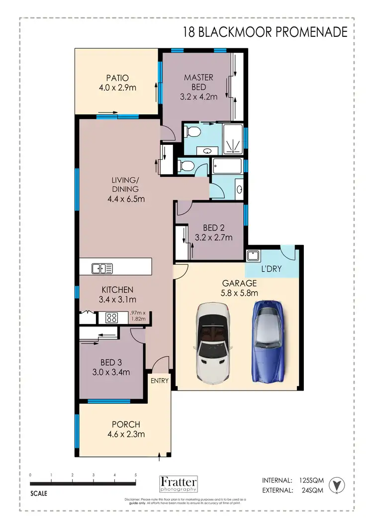 Floorplan of Homely house listing, 18 Blackmoor Promenade, Shaw QLD 4818