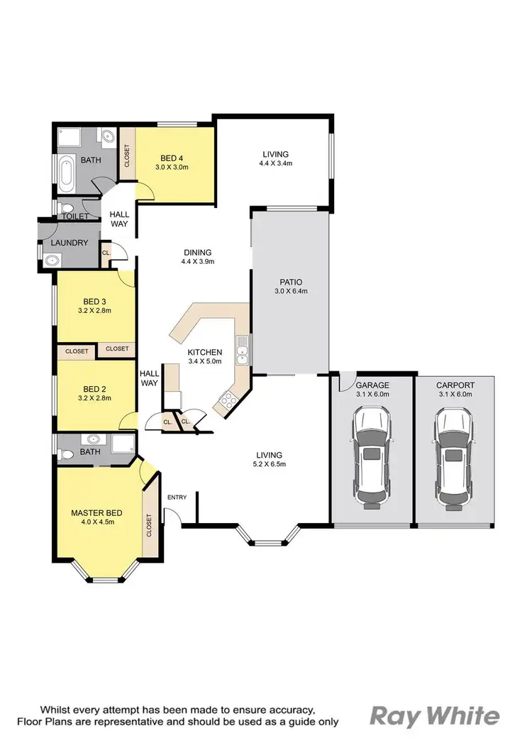 Floorplan of Homely house listing, 3 Heylor Court, Bracken Ridge QLD 4017