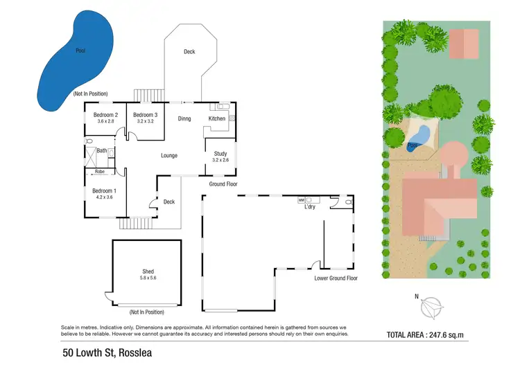 Floorplan of Homely house listing, 50 Lowth Street, Rosslea QLD 4812