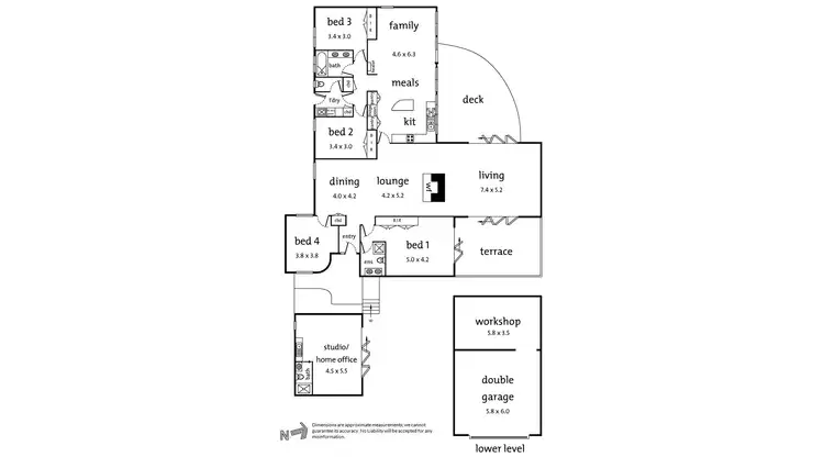 Floorplan of Homely house listing, 385 Church Road, Templestowe VIC 3106