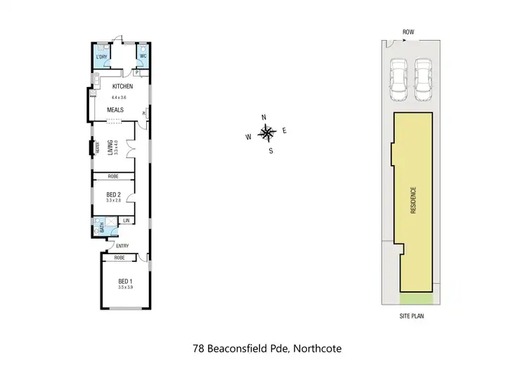 Floorplan of Homely house listing, 78 Beaconsfield Parade, Northcote VIC 3070