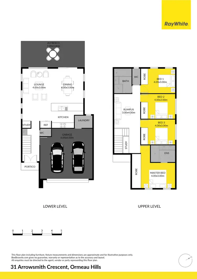 Floorplan of Homely house listing, 31 Arrowsmith Crescent, Ormeau Hills QLD 4208