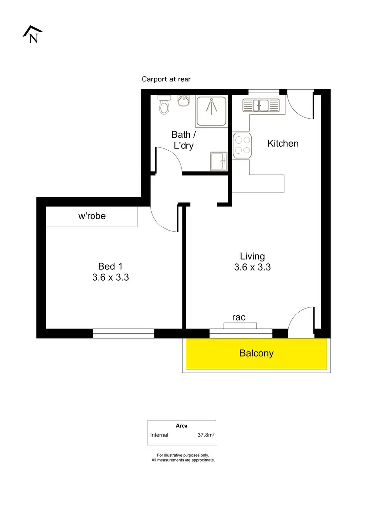 Floorplan of Homely house listing, 5/30 Adelphi Terrace, Glenelg North SA 5045
