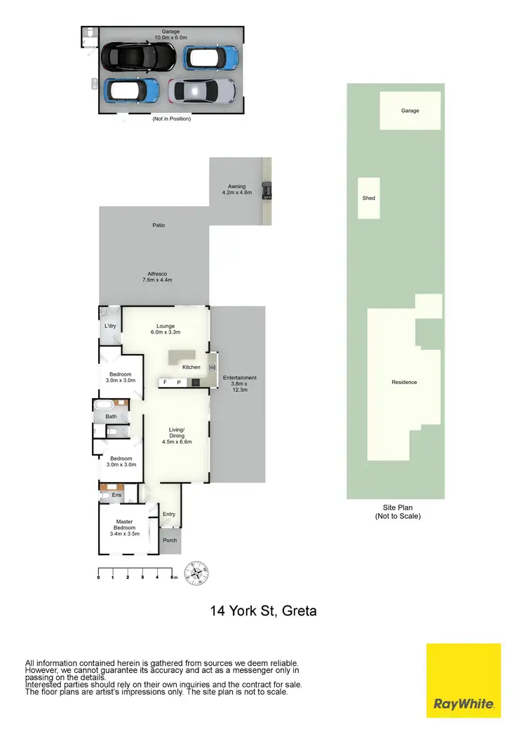 Floorplan of Homely house listing, 14 York Street, Greta NSW 2334