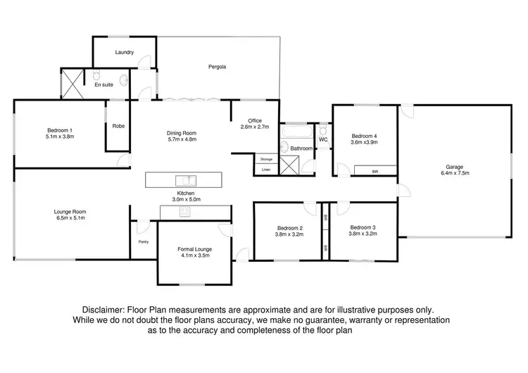 Floorplan of Homely house listing, 20 Lumidin Boulevard, Mount Gambier SA 5290
