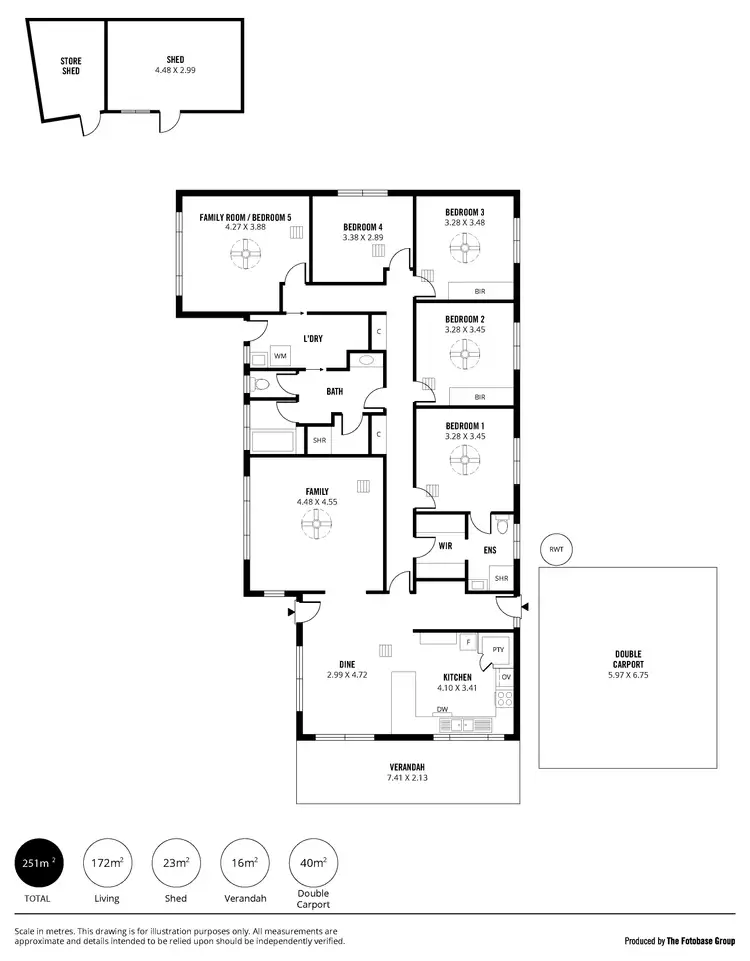 Floorplan of Homely house listing, 23 Sunnybanks Drive, Happy Valley SA 5159
