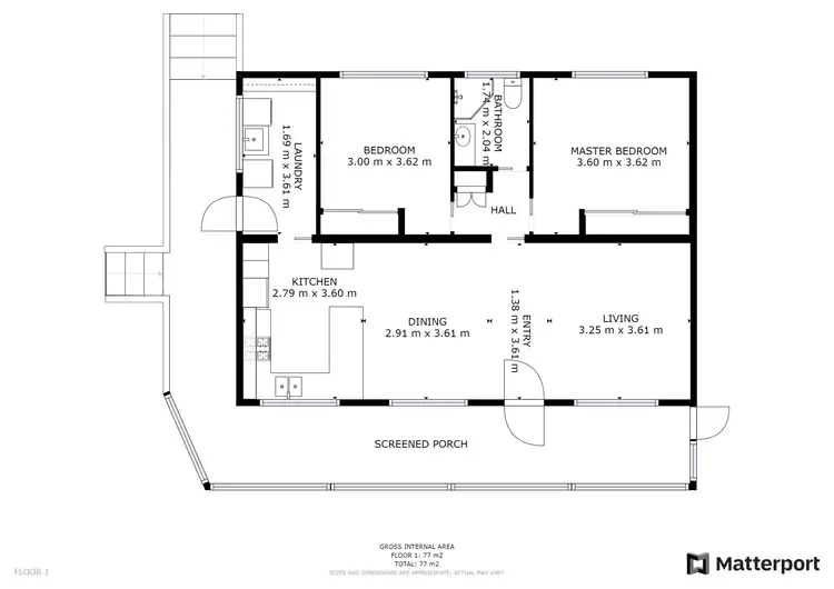 Floorplan of Homely house listing, 18 Bell Street, Nyah VIC 3594
