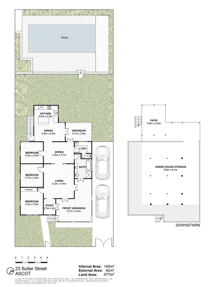 Floorplan of Homely house listing, 23 Butler Street, Ascot QLD 4007