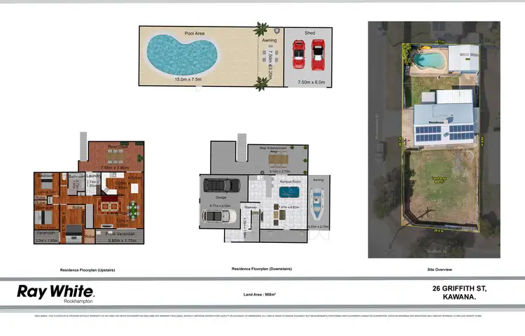 Floorplan of Homely house listing, 26 Griffith Street, Kawana QLD 4701