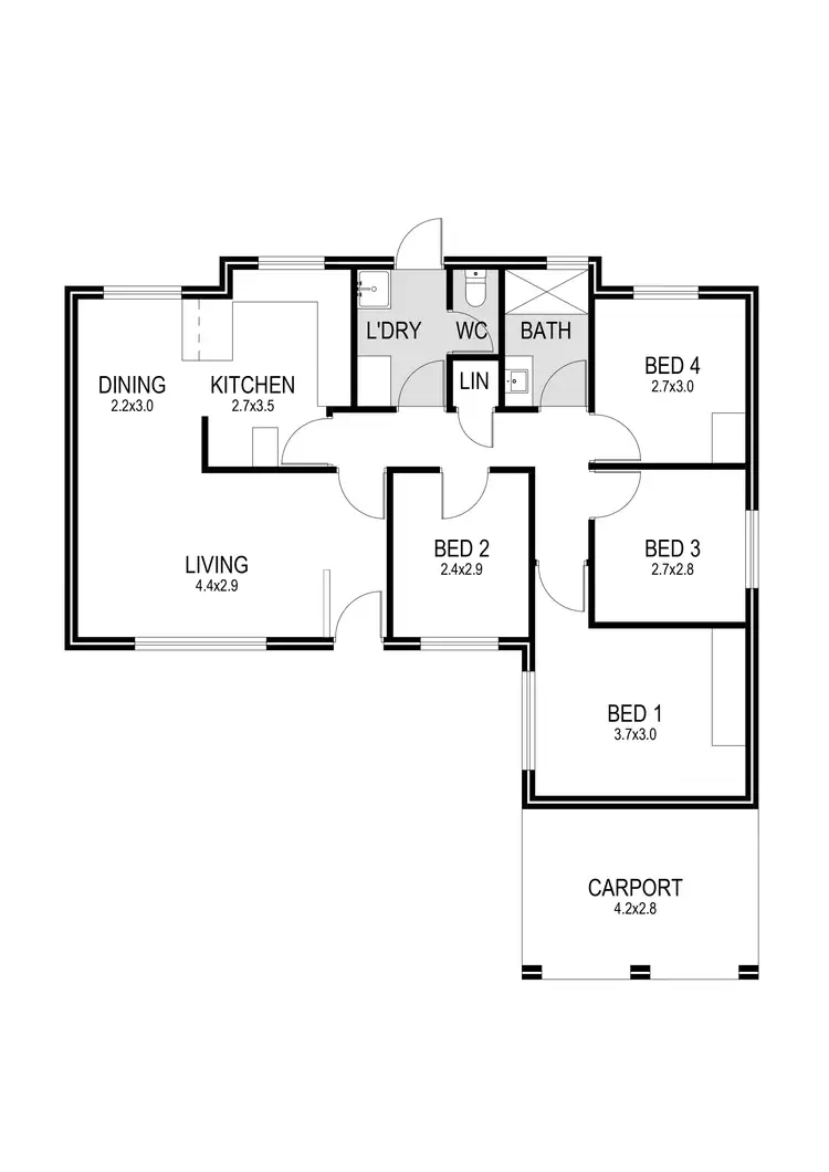 Floorplan of Homely house listing, 37 Fawdon Street, Safety Bay WA 6169