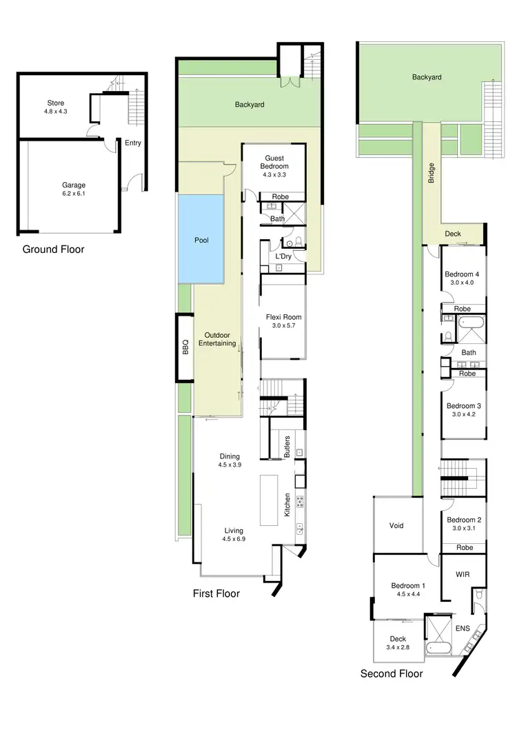 Floorplan of Homely house listing, 18 Thornbury Street, Spring Hill QLD 4000