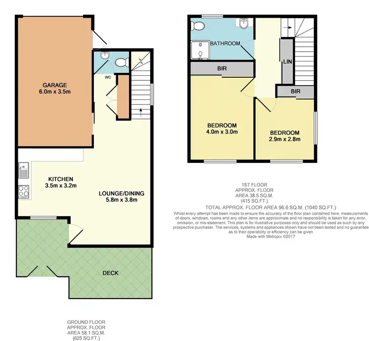 Floorplan of Homely townhouse listing, 1/4 Harry Street, Zillmere QLD 4034