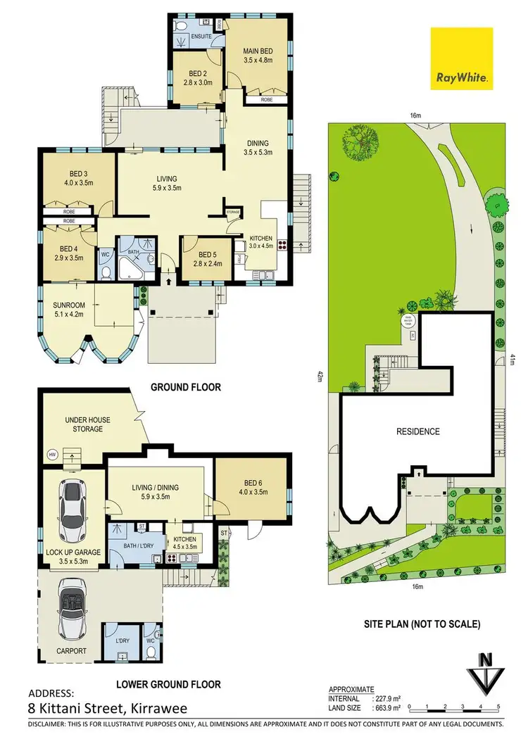 Floorplan of Homely house listing, 8 Kittani Street, Kirrawee NSW 2232