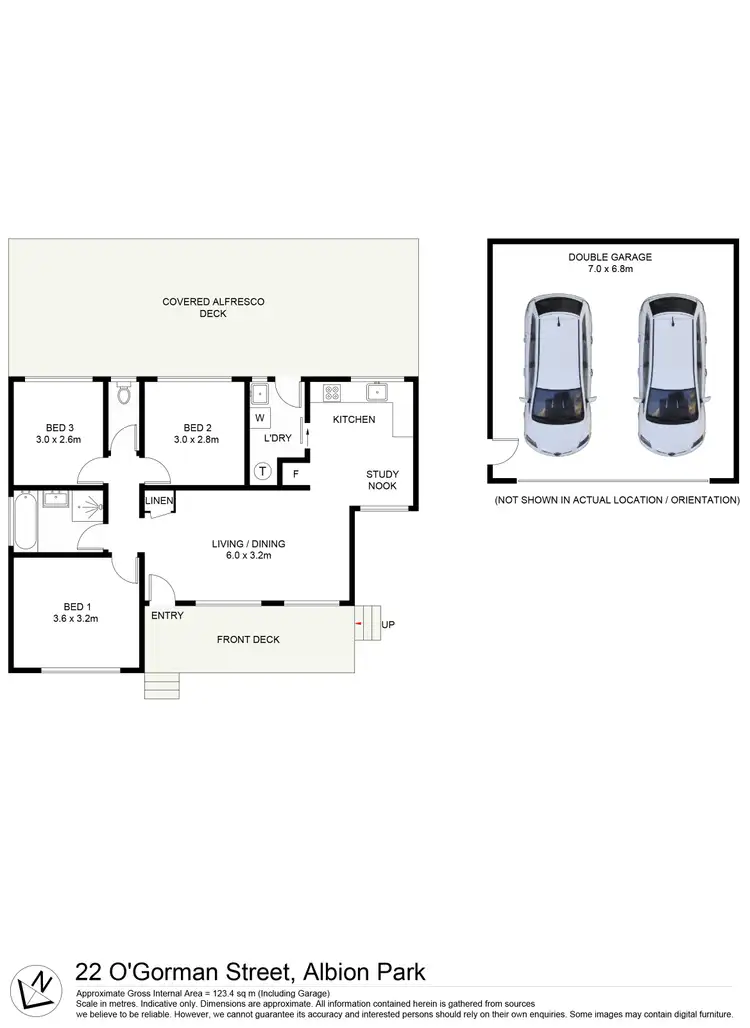 Floorplan of Homely house listing, 22 O'Gorman Street, Albion Park NSW 2527